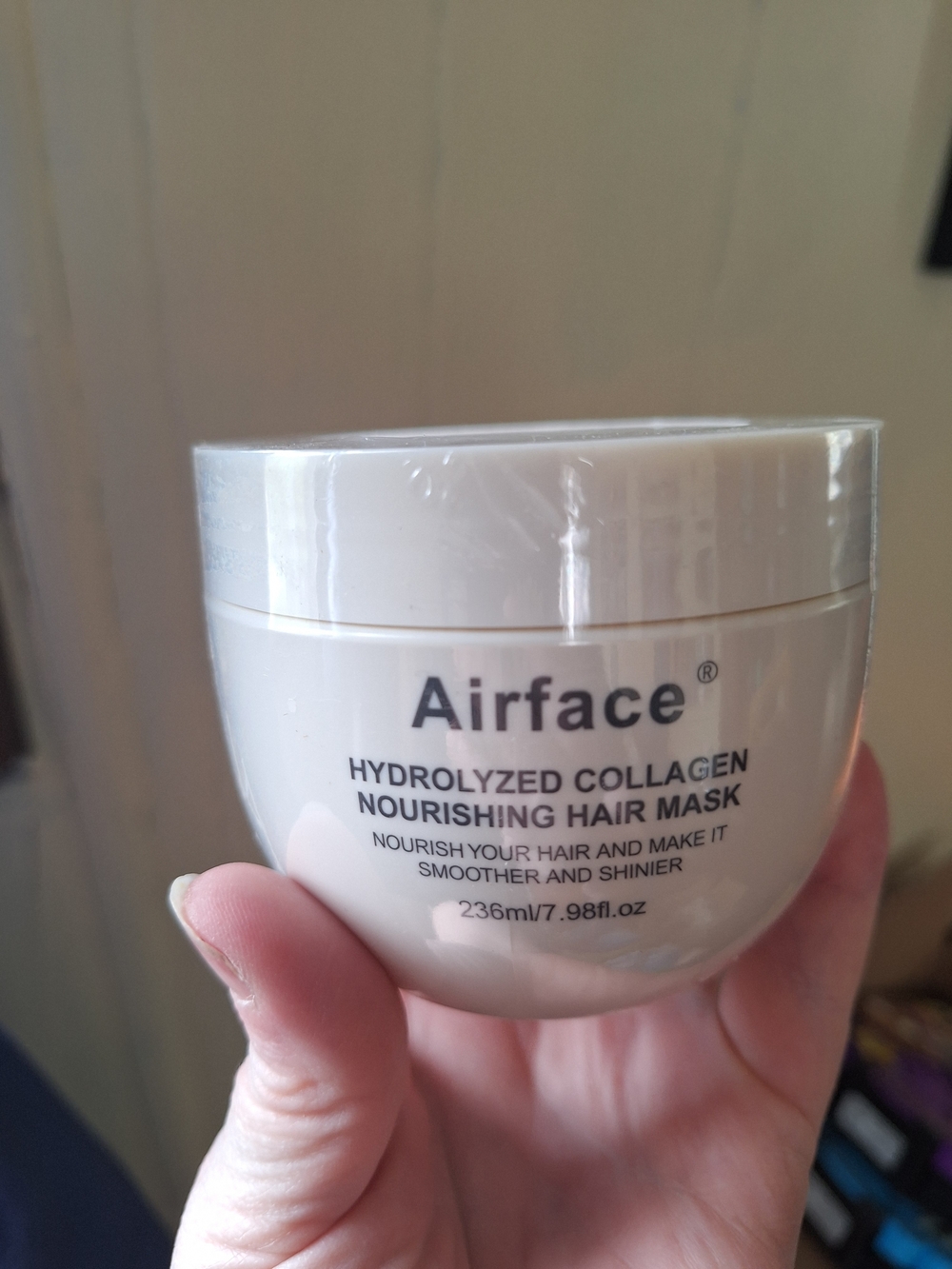 Hydrolyzed Collagen Nourishing Hair Mask — White
